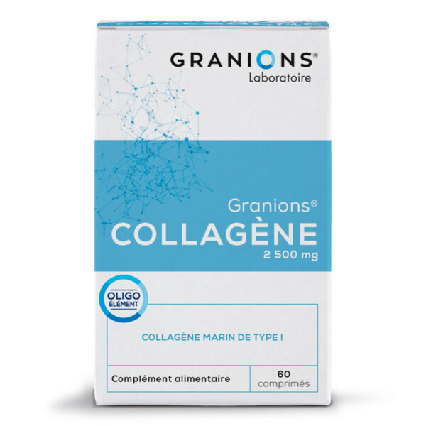 Collagène Marin (Type I) – 60 Comprimés – Granions® Laboratoire