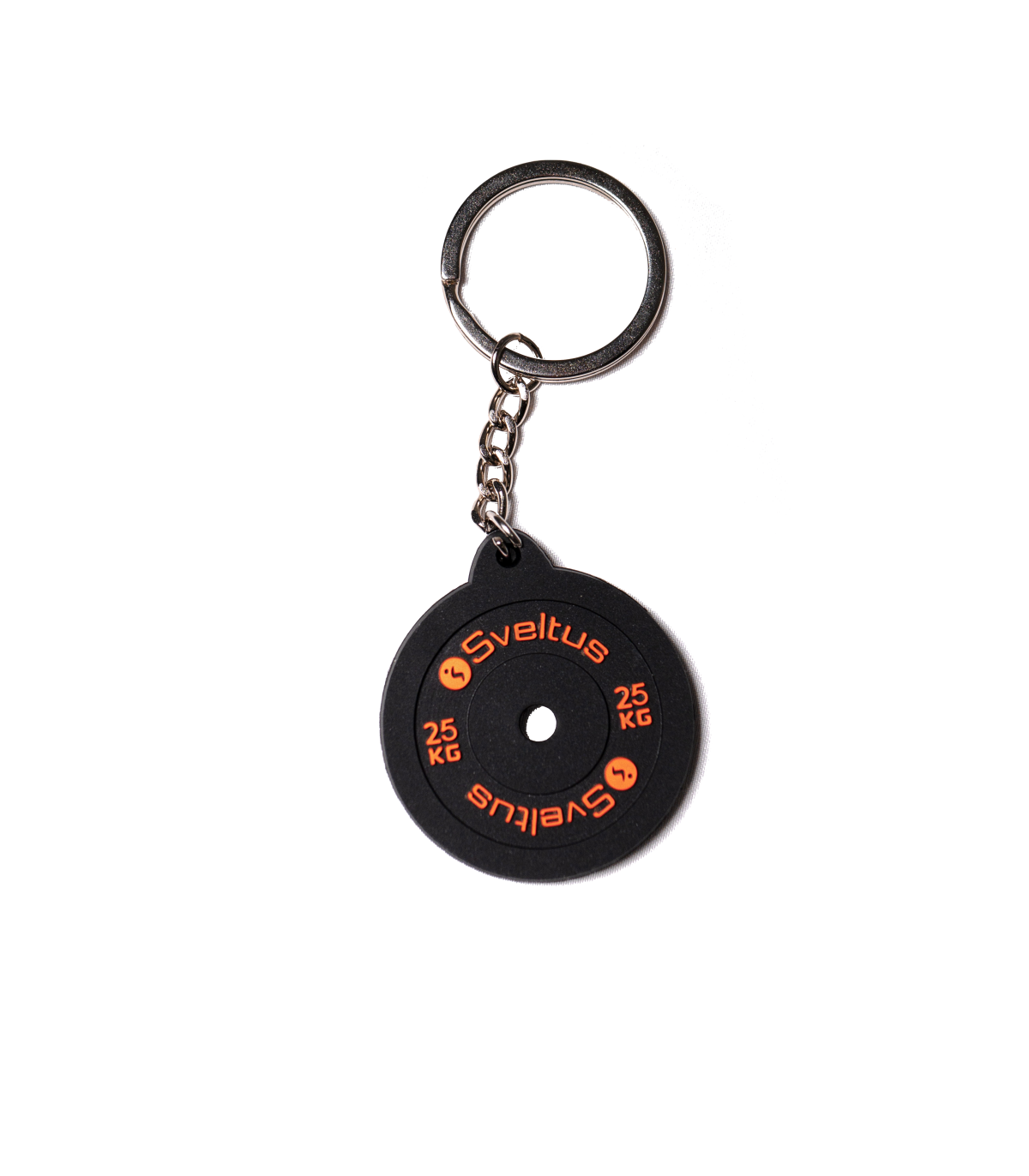 Porte Clés Sport – Kettlebell, Haltère, Disque + Plaque “Strong Is Beautiful” – Tem Fitness