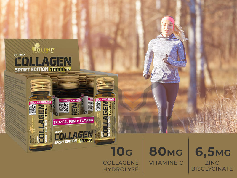 Collagen Sport Edition Shot – 10000mg – 25ml – Tropical Punch – Olimp Sport Nutrition Collagen Sport Edition Shot – 10000mg – 25ml – Tropical Punch – Olimp Sport Nutrition