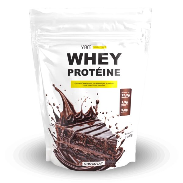 Whey Protéine – 1kg – Yam Nutrition