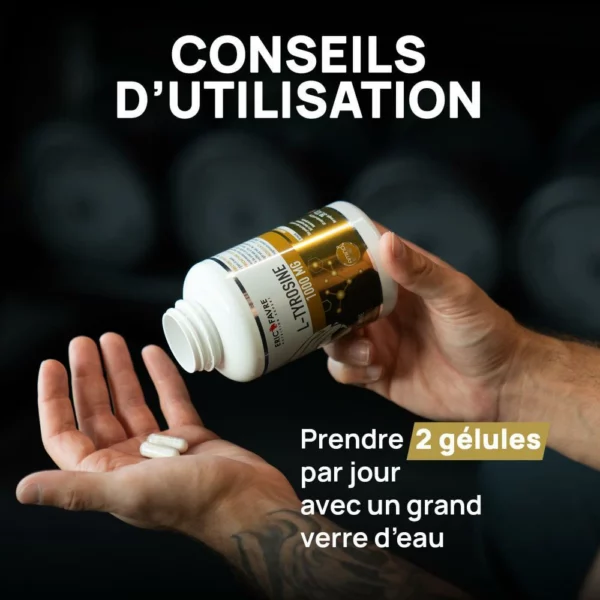 L-Tyrosine 1000MG – 60 Gélules – Eric Favre