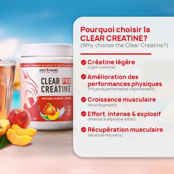 Clear Créatine – 300g  – Eric Favre