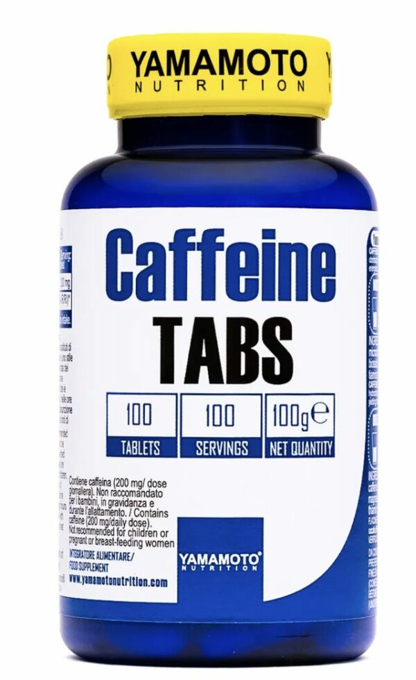 Caffeine Tabs – 100 comprimés – YAMAMOTO
