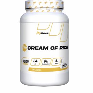 My Cream of Rice Unflavoured – 1200g – MyMuscle