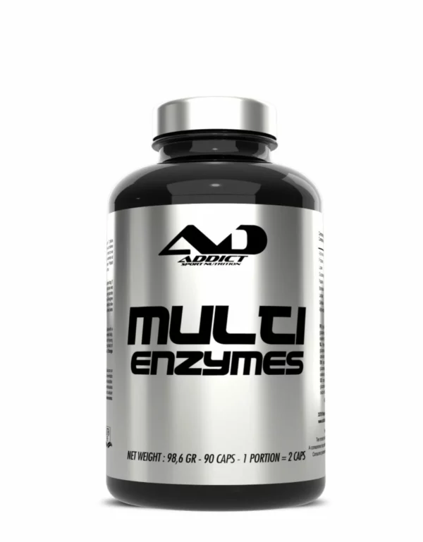 Multi Enzymes – 90 Gélules – Addict Sport Nutrition