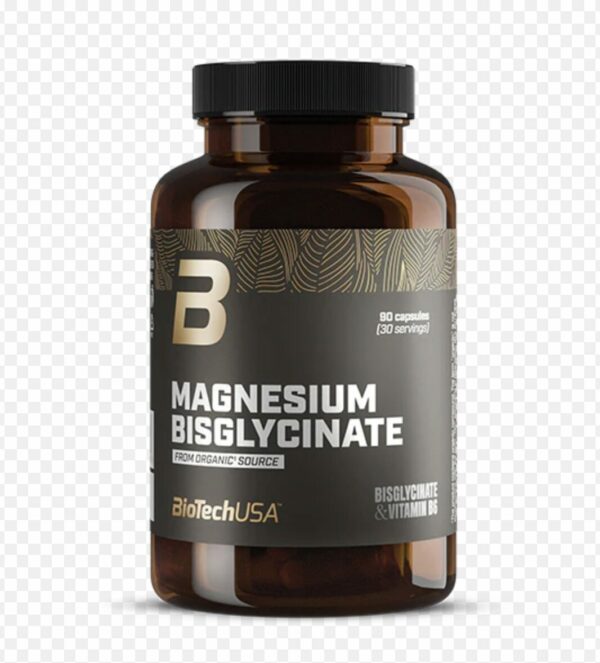 Magnesium Bisglycinate – 90 Gélules – BiotechUSA