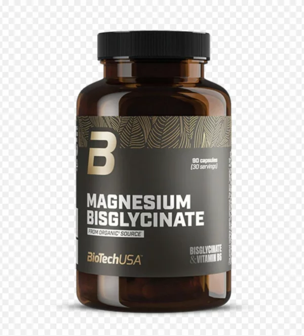 Magnesium Bisglycinate – 90 Gélules – BiotechUSA