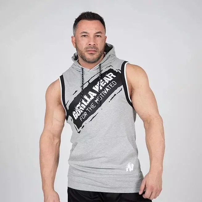 Wallace Tank Top Black/Red – Gorilla Wear