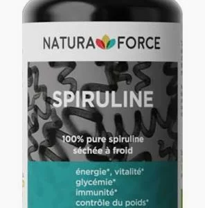 Spiruline Naturelle – 180 comprimés – Natura Force