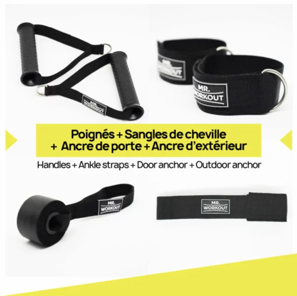 Fitness Pack Home Gym – 18 Pces – Mr Workout