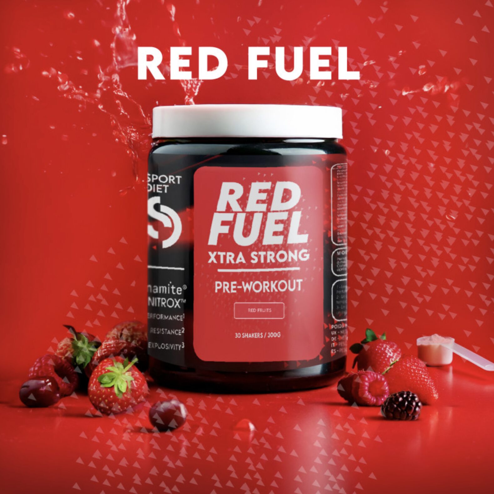 Red Fuel Pre-Workout – 300g – Sport Diet Nutrition Red Fuel Pre-Workout – 300g – Sport Diet Nutrition
