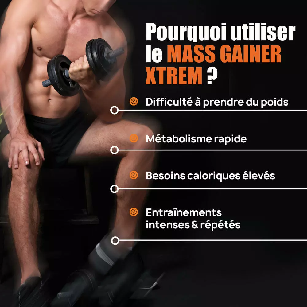 Mass Gainer Xtrem – 3Kg – Eric Favre Mass Gainer Xtrem – 3Kg – Eric Favre