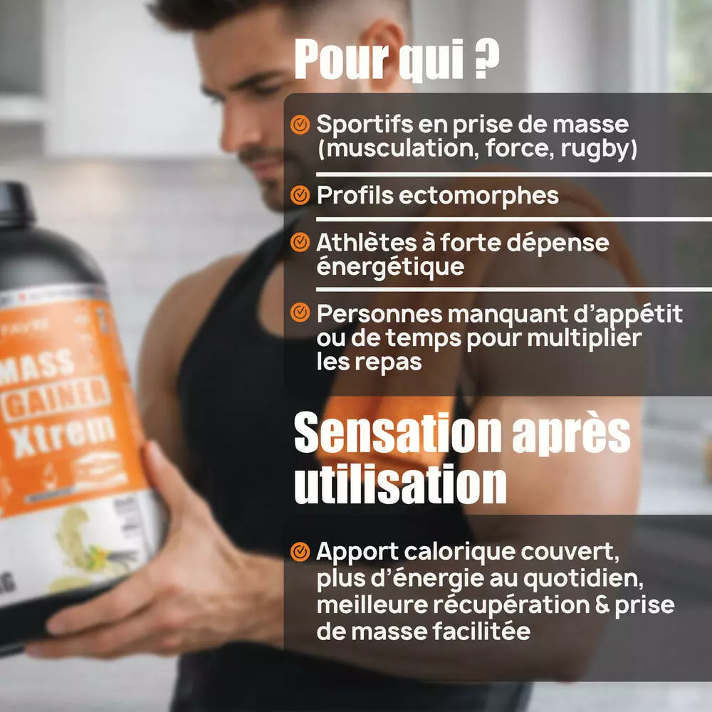 Mass Gainer Xtrem – 3Kg – Eric Favre Mass Gainer Xtrem – 3Kg – Eric Favre