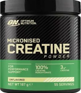 Micronised Creatine Powder – 187g – Unflavoured – Optimum Nutrition Micronised Creatine Powder – 187g – Unflavoured – Optimum Nutrition