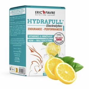 Hydrafull Electrolytes – Citron x15 sticks – Eric Favre Hydrafull Electrolytes – Citron x15 sticks – Eric Favre