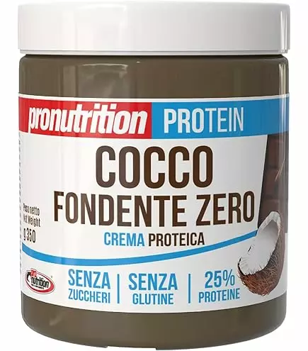 Crema Proteica Fondente Zero – Coco – 350g – ProNutrition Crema Proteica Fondente Zero – Coco – 350g – ProNutrition