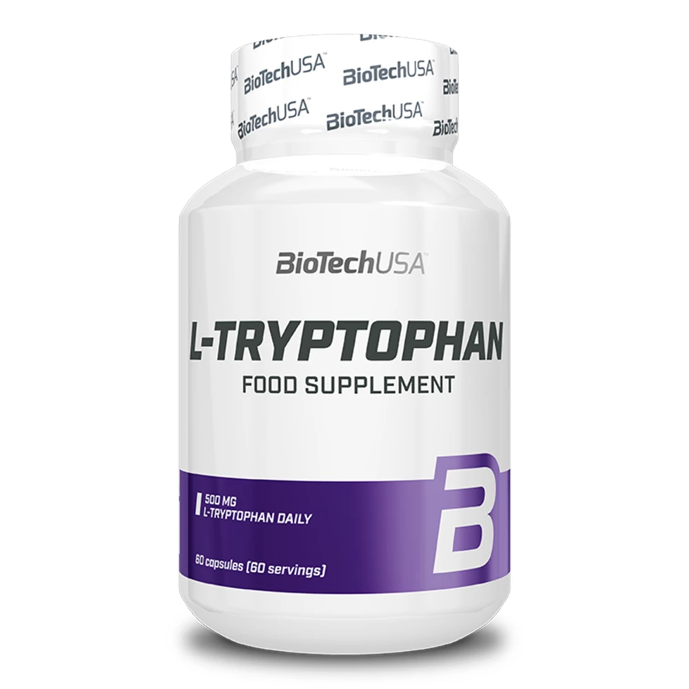 L-Tryptophan – 60 Gélules – Biotech USA L-Tryptophan – 60 Gélules – Biotech USA