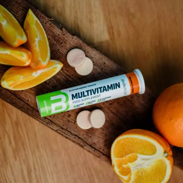 Multivitamin Effervescent 20 Tablet – Orange – BiotechUSA Multivitamin Effervescent 20 Tablet – Orange – BiotechUSA