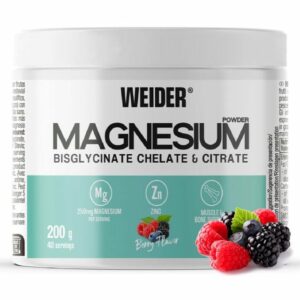 Magnesium Powder 200g – Berry – Weider
