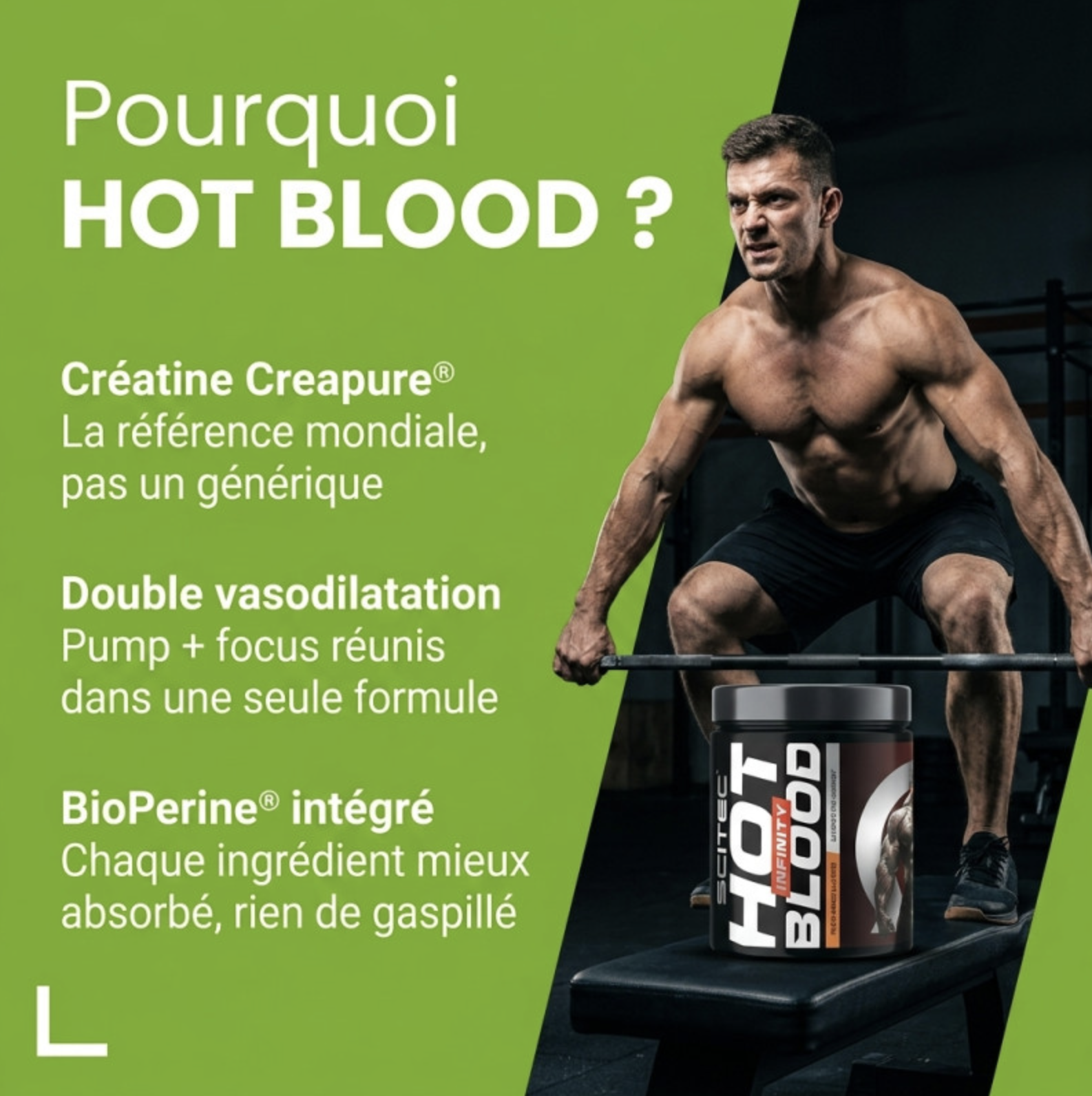 Hot Blood Infinity – 350g – Scitec Nutrition Hot Blood Infinity – 350g – Scitec Nutrition