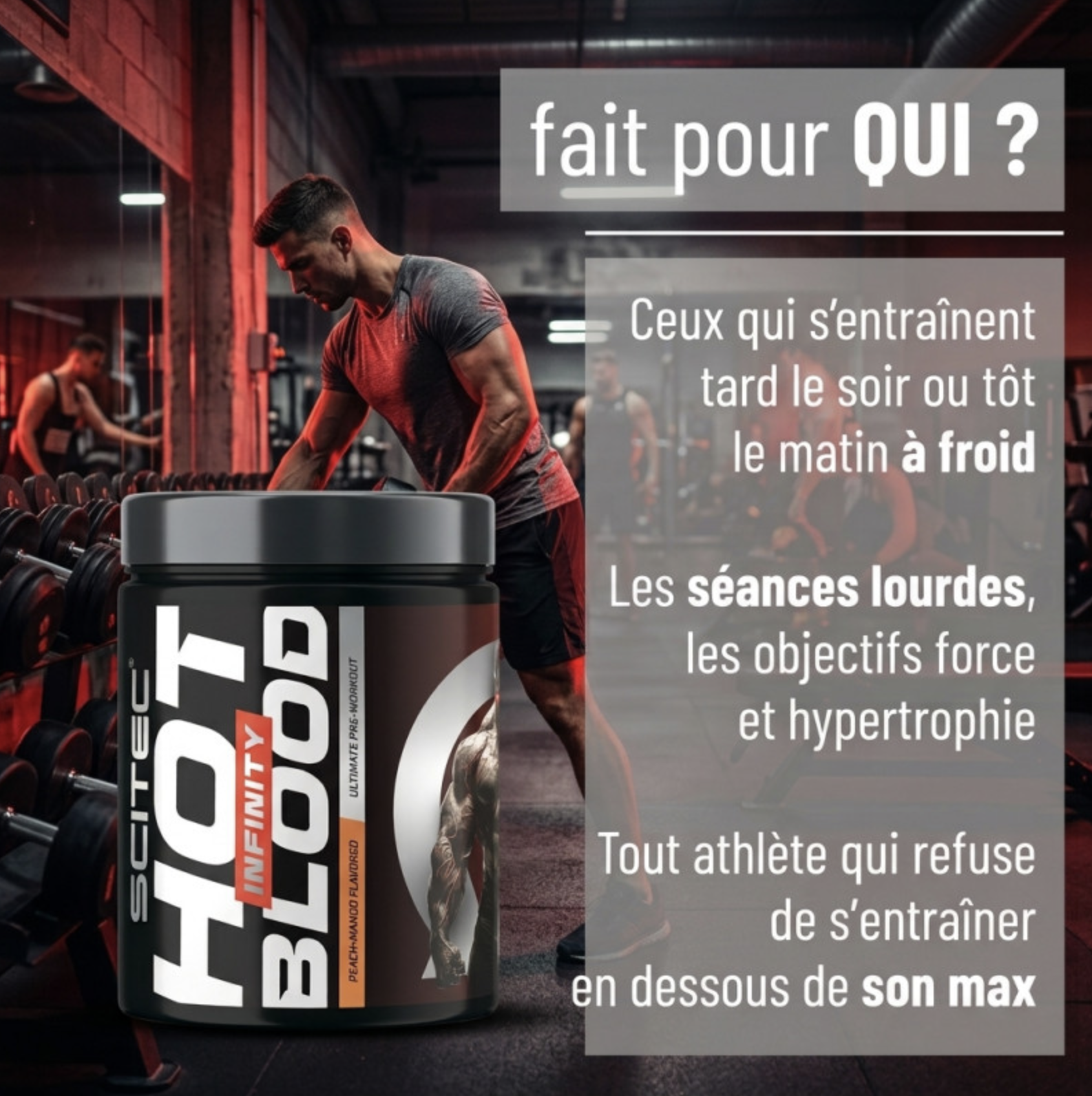 Hot Blood Infinity – 350g – Scitec Nutrition Hot Blood Infinity – 350g – Scitec Nutrition