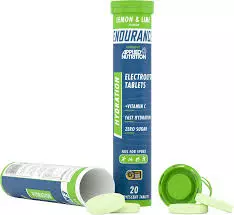Endurance Hydratation Electrolyte – 120 Comprimés – Lemon Lime – Applied Nutrition Endurance Hydratation Electrolyte – 120 Comprimés – Lemon Lime – Applied Nutrition