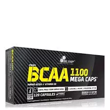 BCAA 1100 Mega Caps – 120 gélules – Olimp Sport Nutrition BCAA 1100 Mega Caps – 120 gélules – Olimp Sport Nutrition