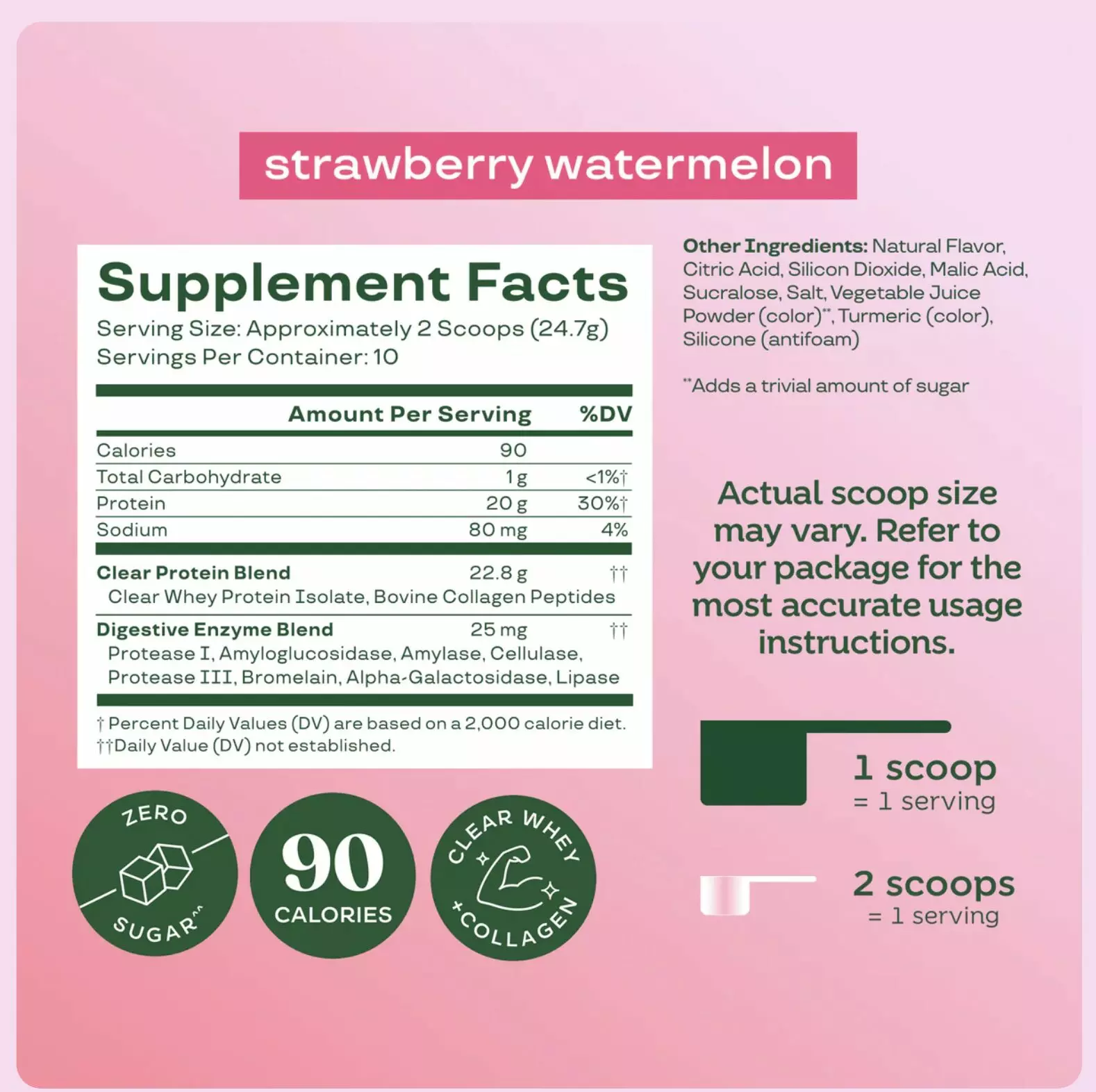 Clear Protein Collagen – 250g – Bloom Clear Protein Collagen – 250g – Bloom
