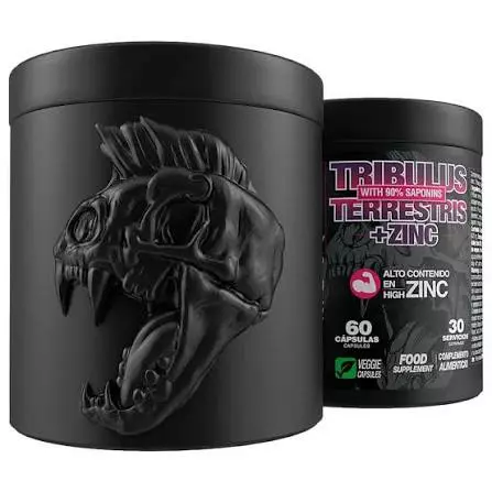 Tribulus Terrestris + Zinc – 60 Gélules – Zoomad Labs Tribulus Terrestris + Zinc – 60 Gélules – Zoomad Labs