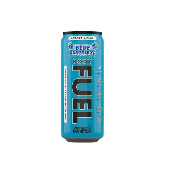 BodyFuel Energy Cans 33Cl – Blue Raspberry – Applied Nutrition BodyFuel Energy Cans 33Cl – Blue Raspberry – Applied Nutrition