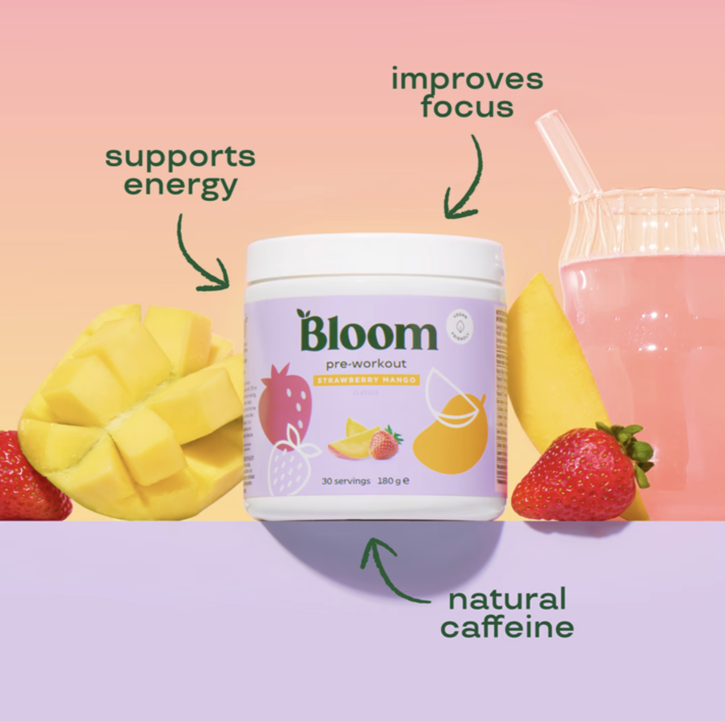 Pre-Workout – 186g – Bloom Pre-Workout – 186g – Bloom