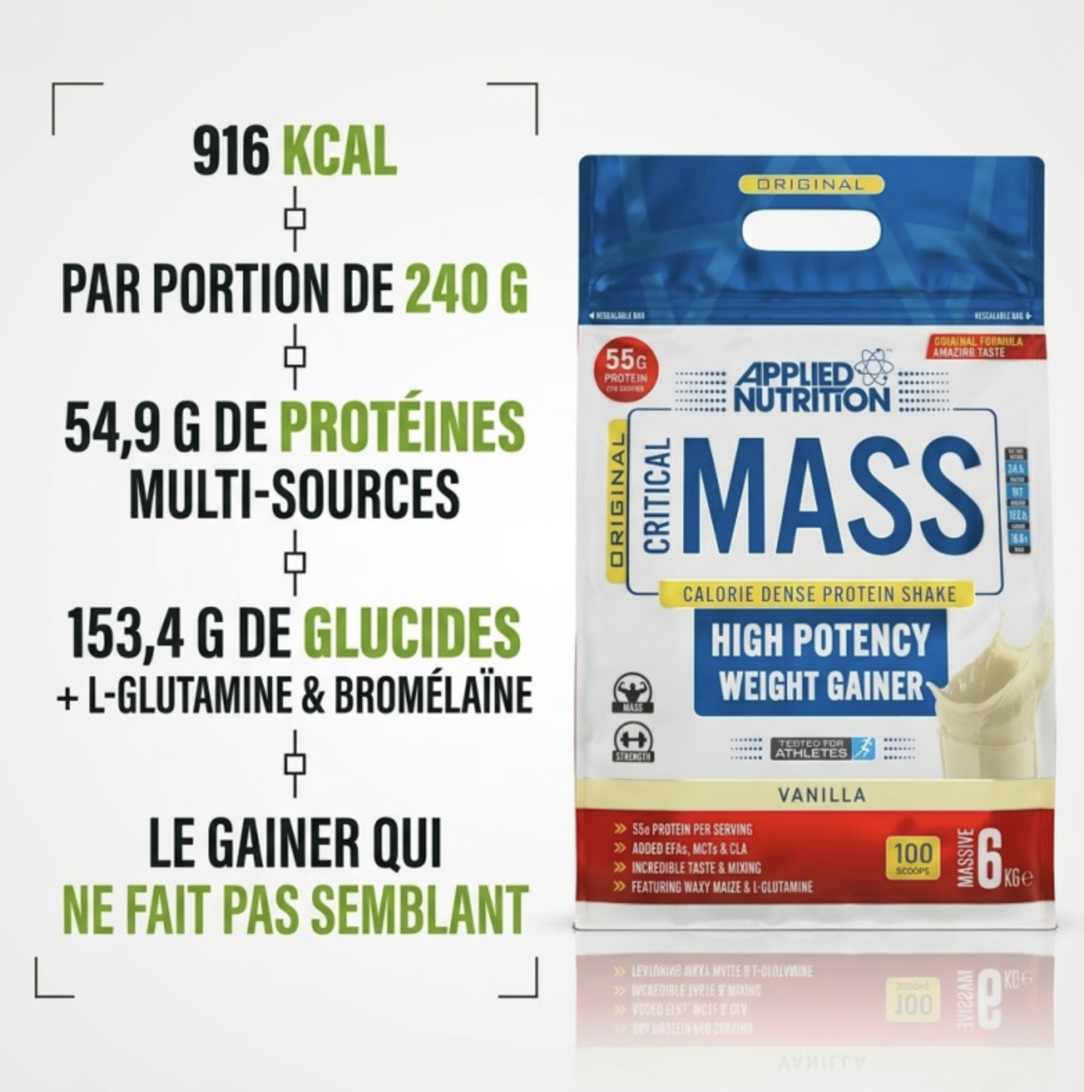 Critical Mass Original – 6Kg – Applied Nutrition Critical Mass Original – 6Kg – Applied Nutrition