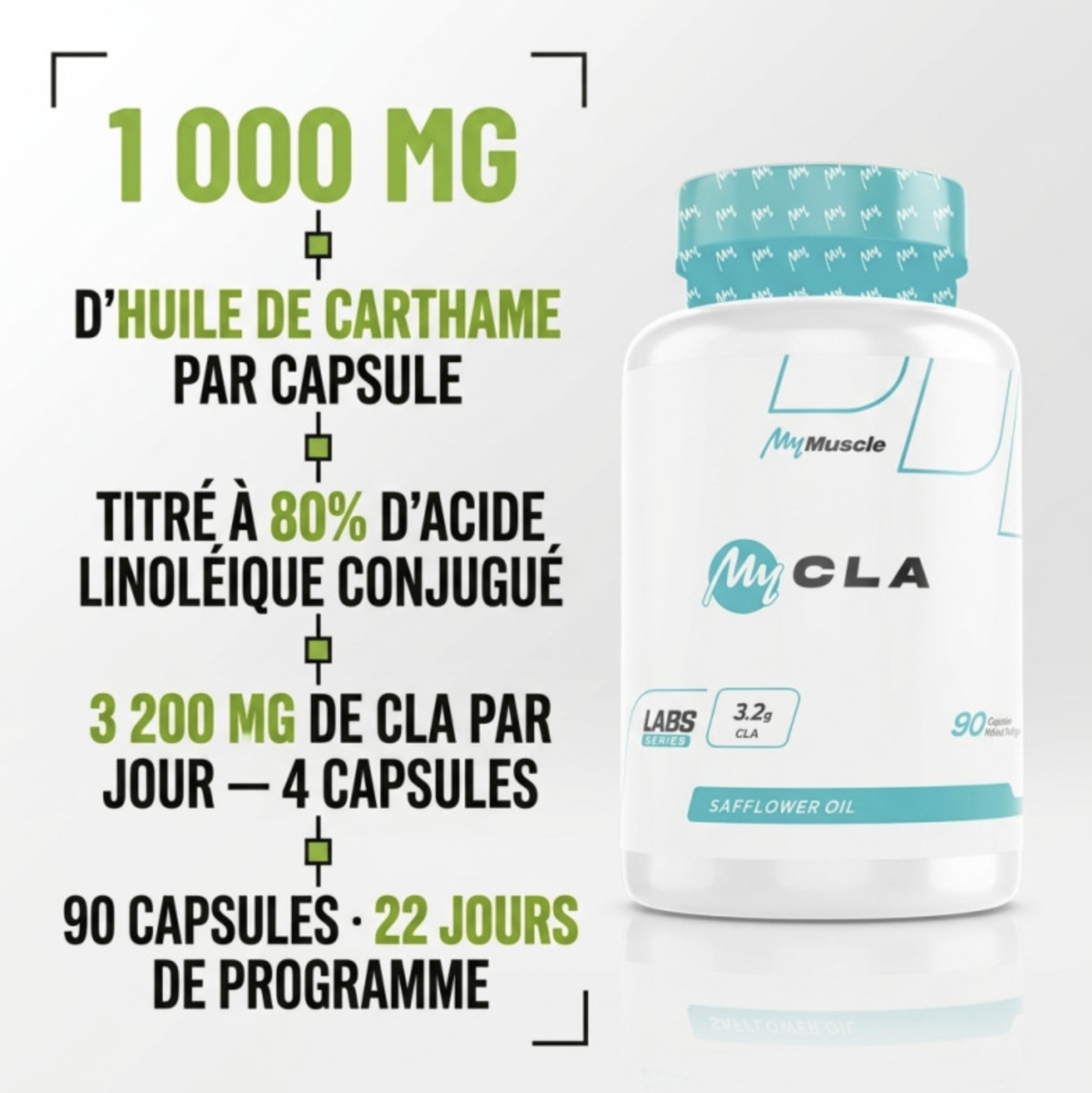 My CLA – 90 Capsules – MyMuscle My CLA – 90 Capsules – MyMuscle