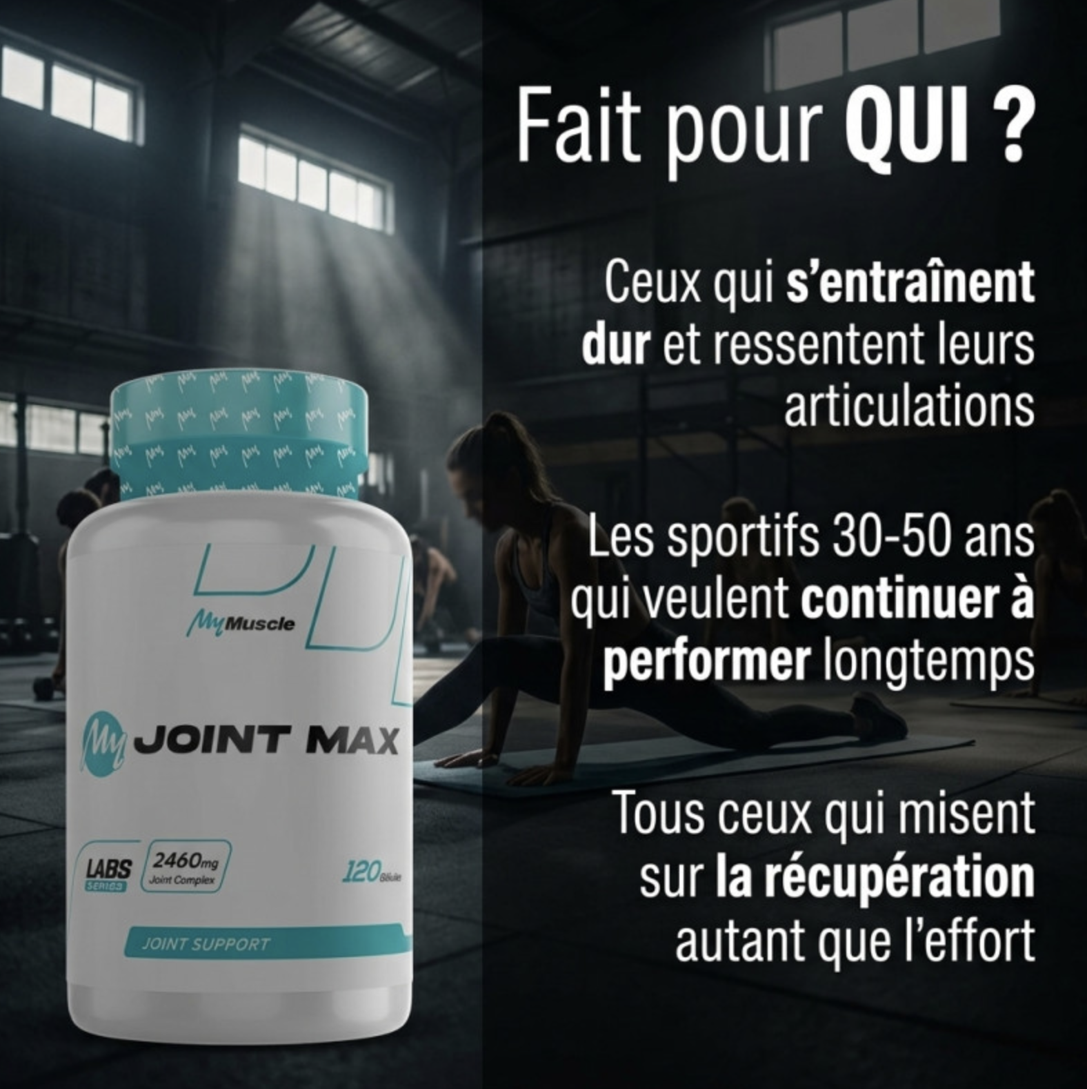 My Joint Max – 120 Gélules – MyMuscle My Joint Max – 120 Gélules – MyMuscle