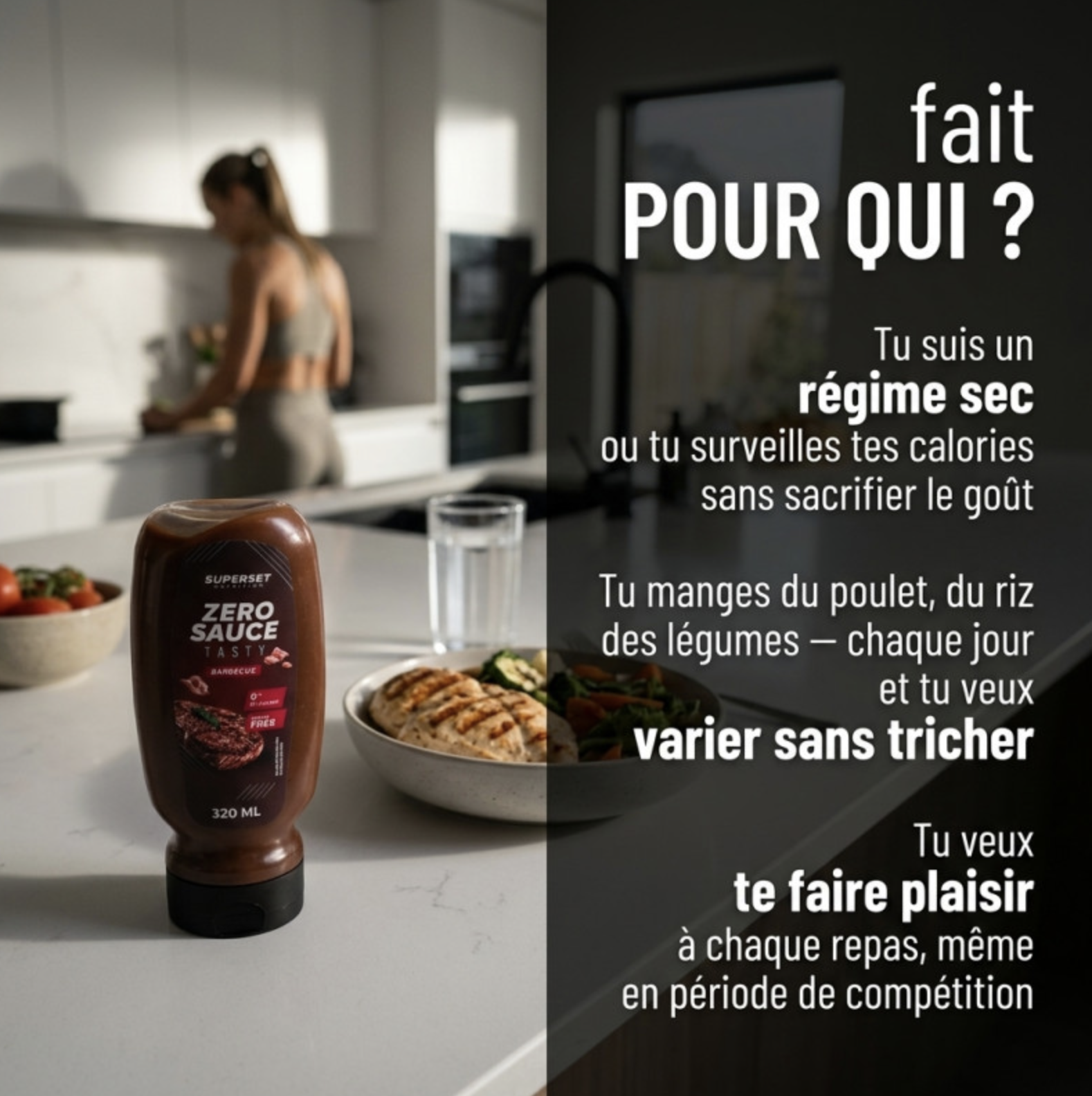 Tasty Zéro Sauce – 320ml – Barbecue – Superset Nutrition Tasty Zéro Sauce – 320ml – Barbecue – Superset Nutrition