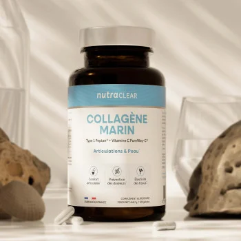 Collagène Marin Peptan – 120 gélules – NutraClear Collagène Marin Peptan – 120 gélules – NutraClear