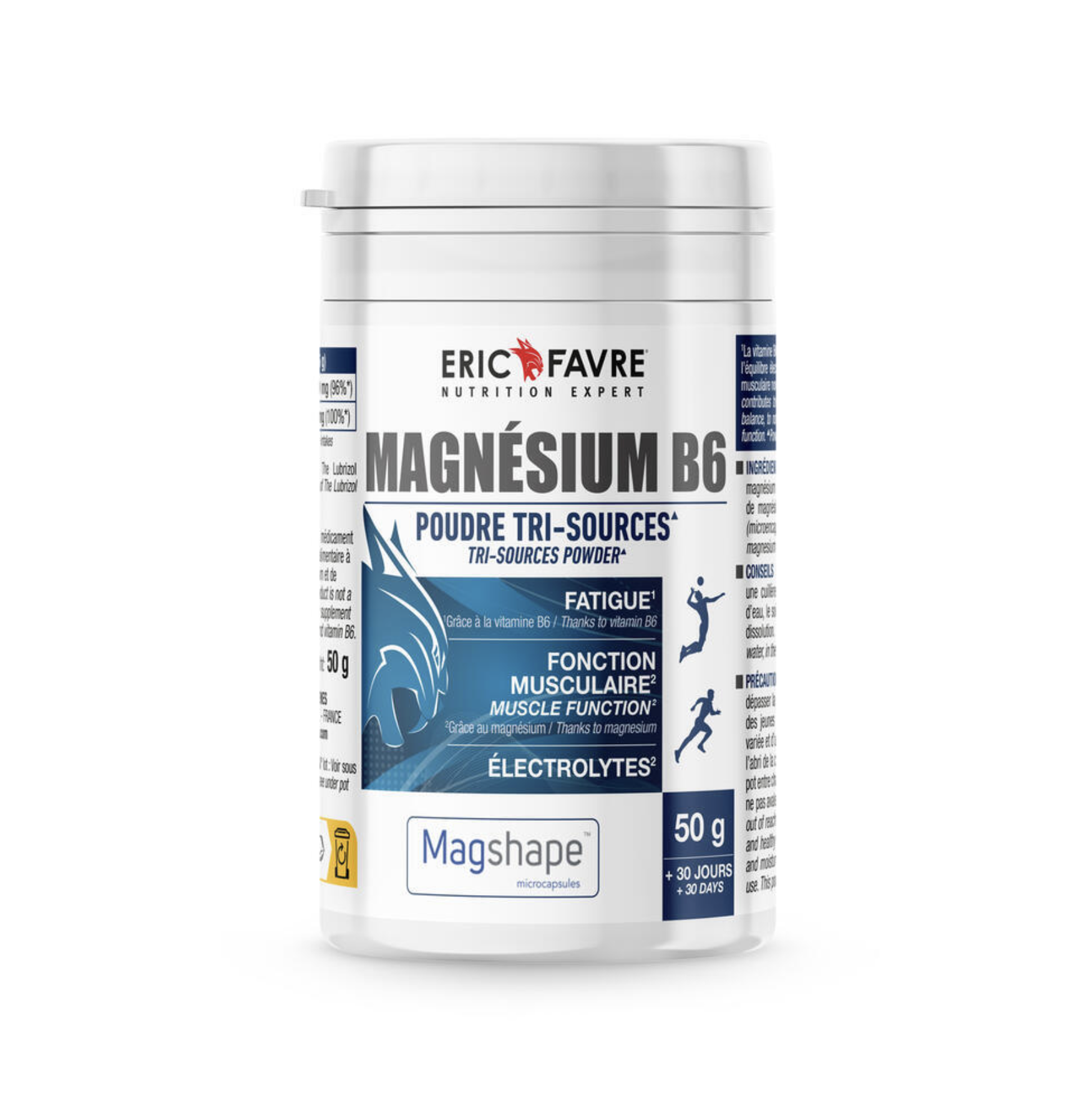 Magnesium B6 – 60 Gélules – Eric Favre Magnesium B6 – 60 Gélules – Eric Favre