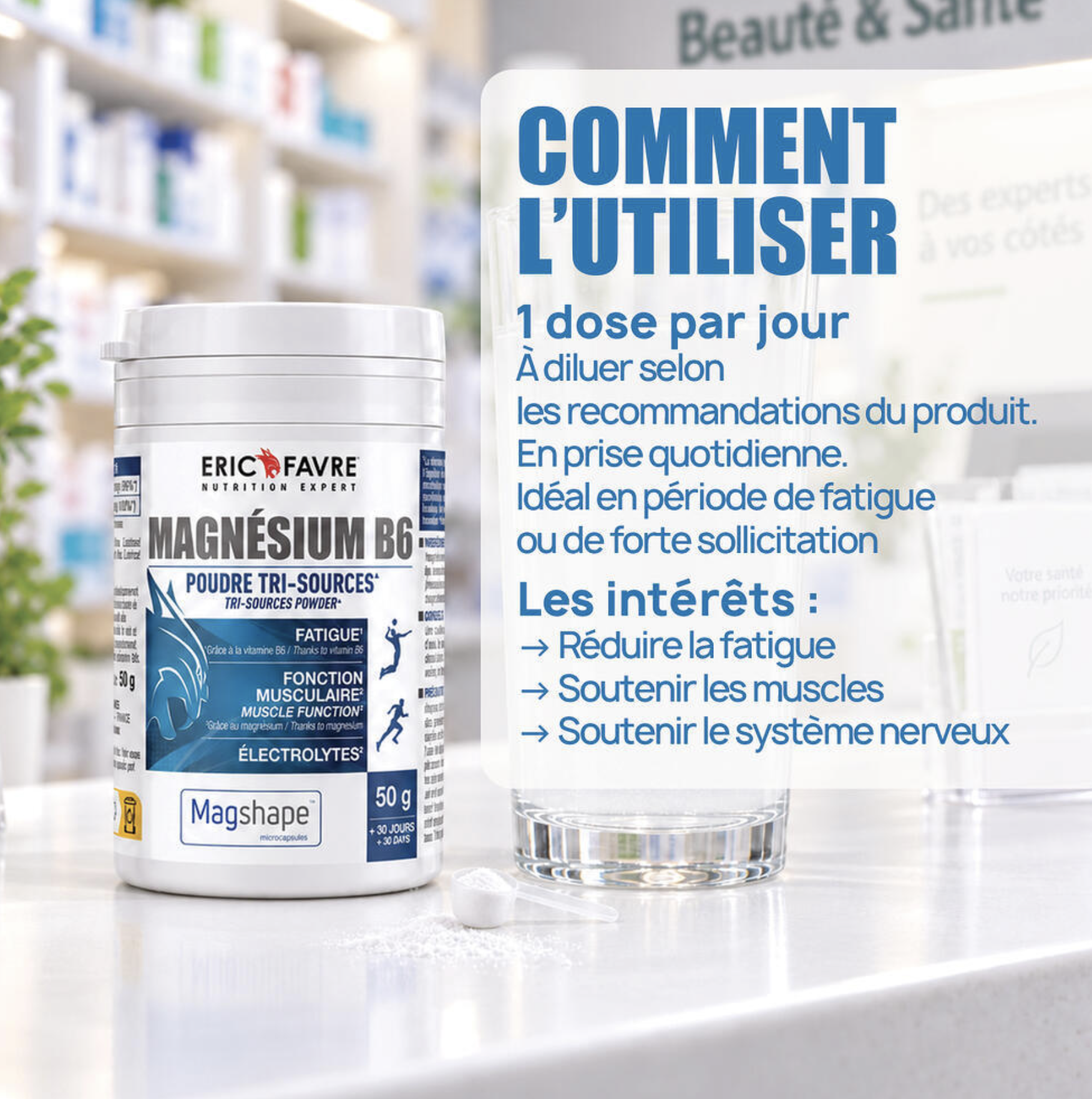 Magnesium B6 en Poudre 50g – Eric Favre Magnesium B6 en Poudre 50g – Eric Favre