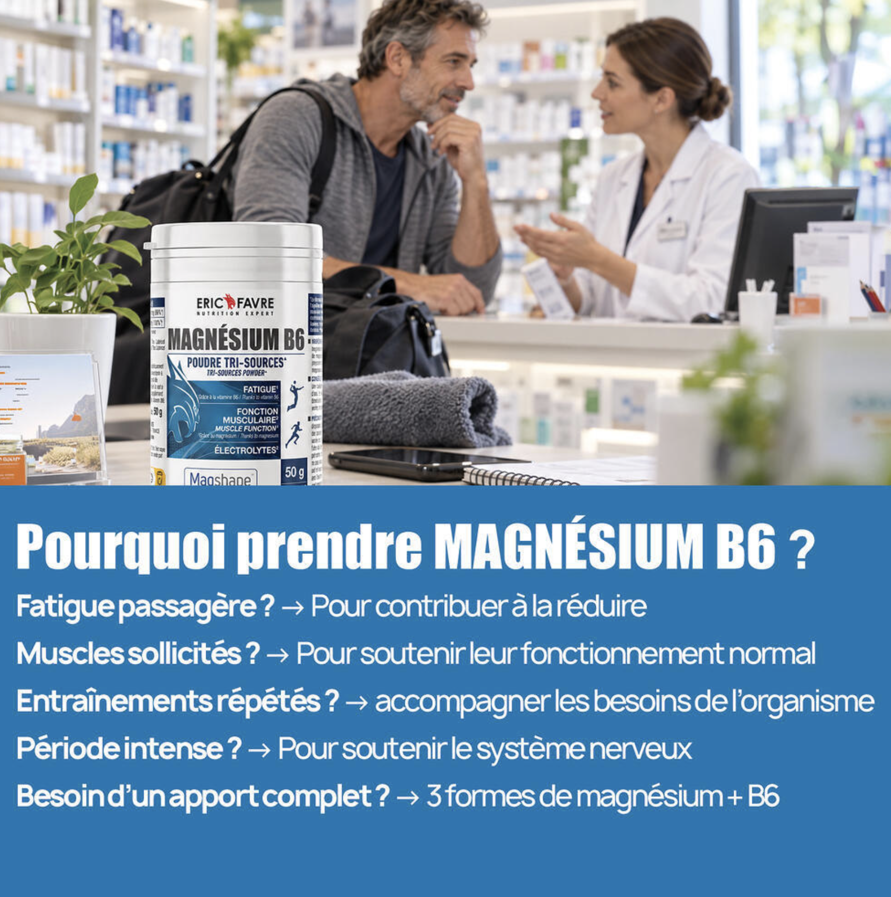 Magnesium B6 en Poudre 50g – Eric Favre Magnesium B6 en Poudre 50g – Eric Favre